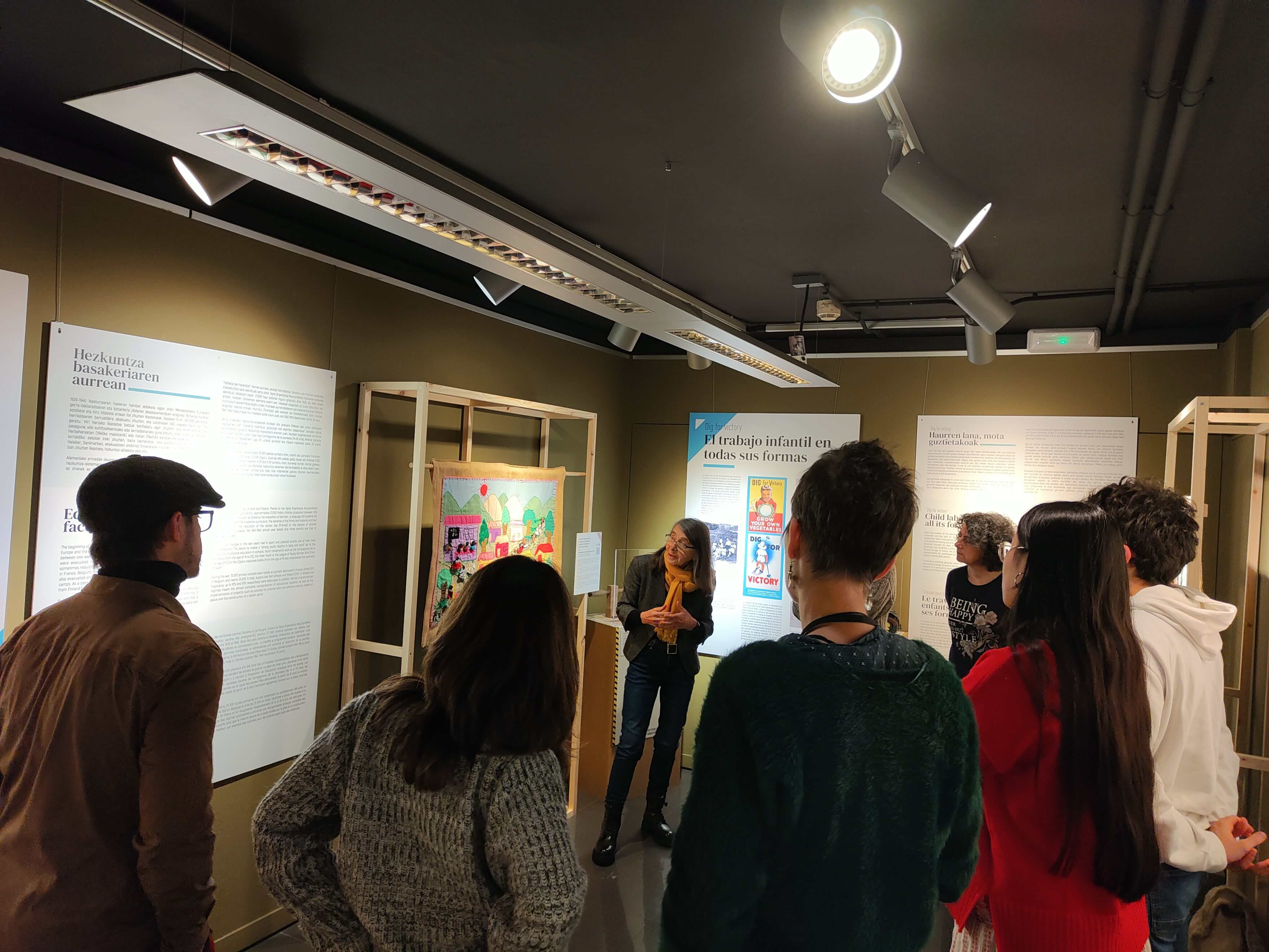Opening of Childhoods in a World at War - 30/01/2025 (Photo: Roser Corbera)